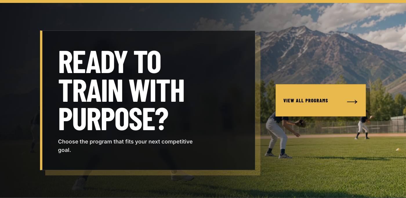 Real final booking section from Wasatch Baseball Development